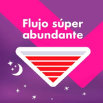 Toalla Femenina Saba Buenas Noches Ultra Invisible Nocturna con Alas 22 Toallas