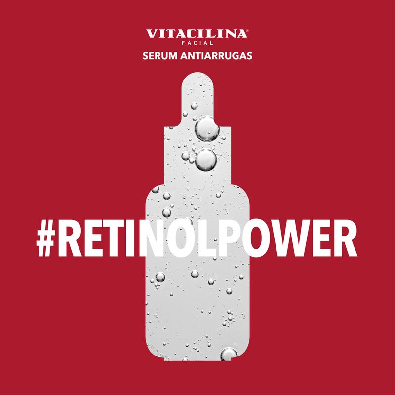 Serum Antiarrugas Retinol Vitacilina Facial 30 mL