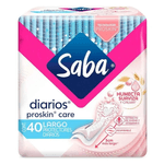 Panty Protectores Diarios Proskin Care Largo Saba 40 Toallas
