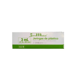 Jeringa Desechable Sensimedical 3 mL 21g x 32mm 5 Piezas