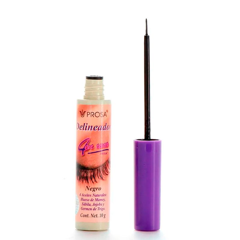 Delineador Liquido Prosa Negro 1 Pieza