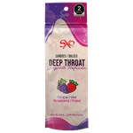 Dulces Deep Throat Estimulante Sexual SXO Sabor Uva Fresa 4 Piezas