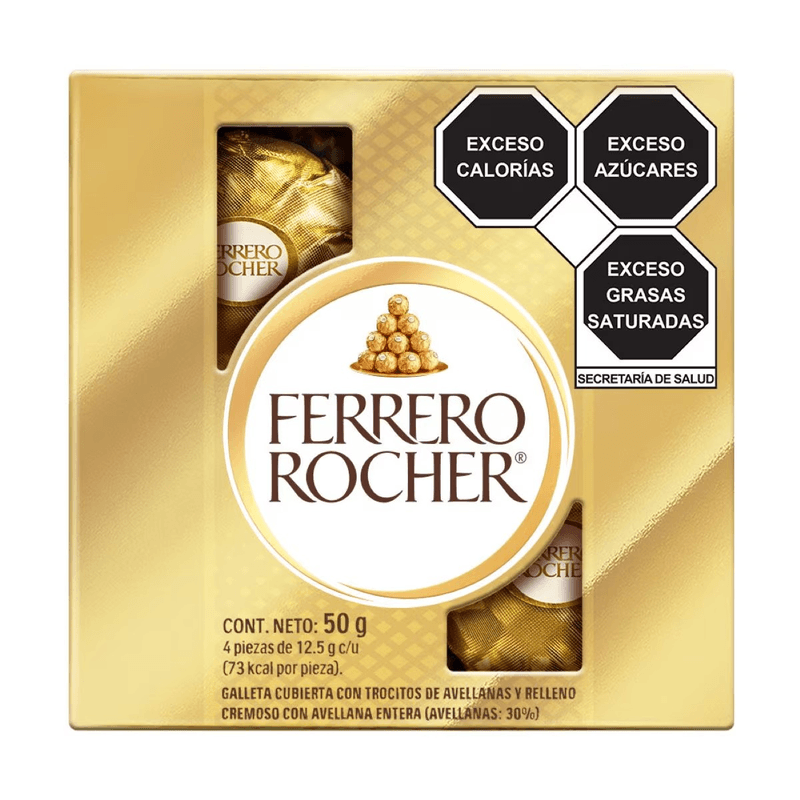 Ferrero Rocher 50 g 4 Piezas