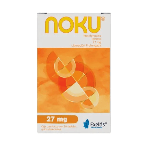 Noku 27 mg 30 Tabletas Liberacion Prolongada