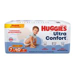 Huggies Ultra Confort Et 7 Niño 40 Piezas