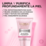 Gel Limpieza Anti-Manchas Glycolic-Bright L'Oreal 150 mL