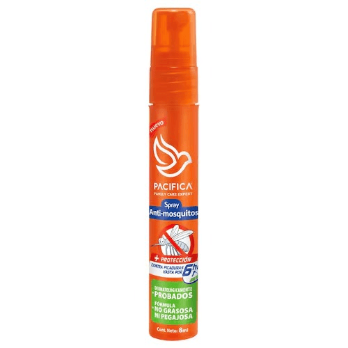 Spray Repelente de Mosquitos Pacifica 8 mL