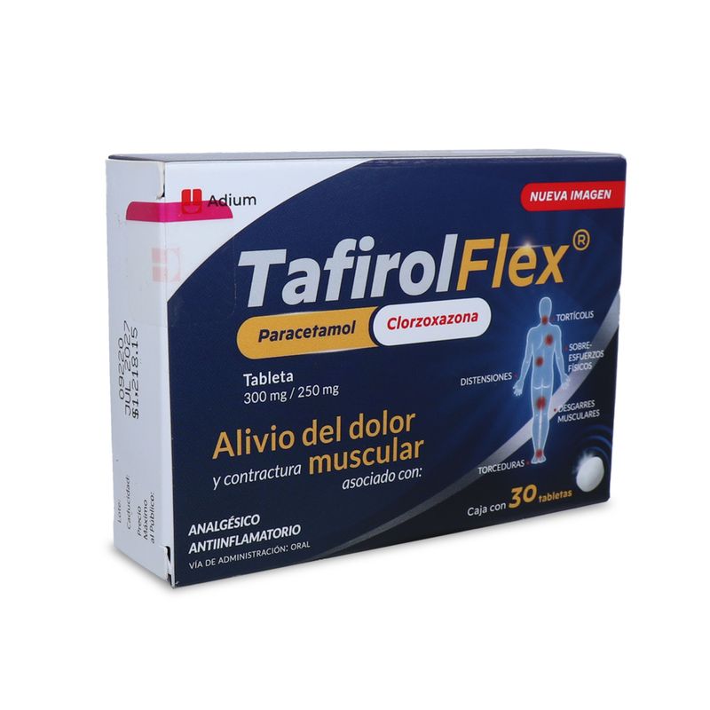 Tafirol Flex 300 mg / 250 mg 30 Tabletas