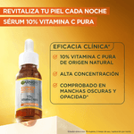 Serum Anti-Manchas Noche Garnier SkinActive Express Aclara 10% 30 mL