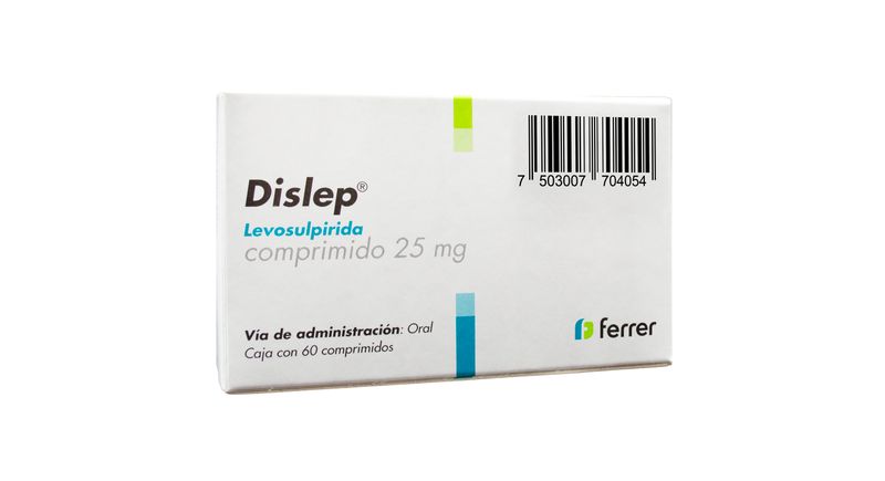 Dislep 25 mg 60 Comprimidos