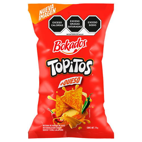 Topitos Queso Bokados 230 g