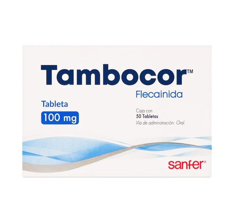 Tambocor 100 mg 50 Tabletas