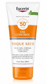 Eucerin Protector Solar Gel-Crema Corporal Toque Seco FPS50+ 200 mL